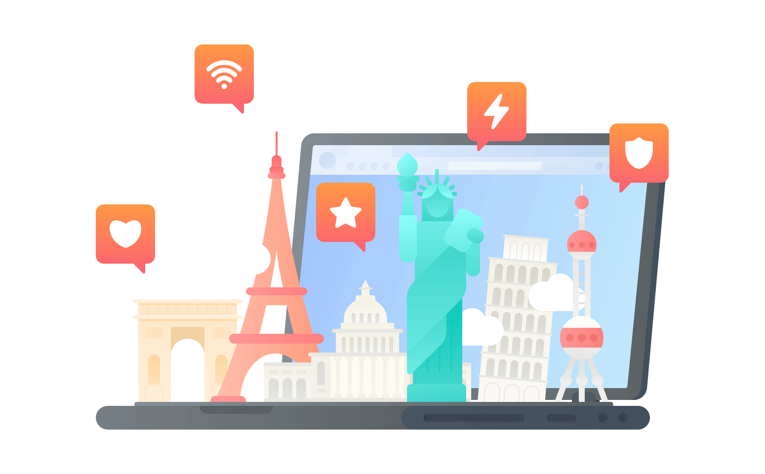 在突尼斯连接到中国的软件 - 翻回VPN